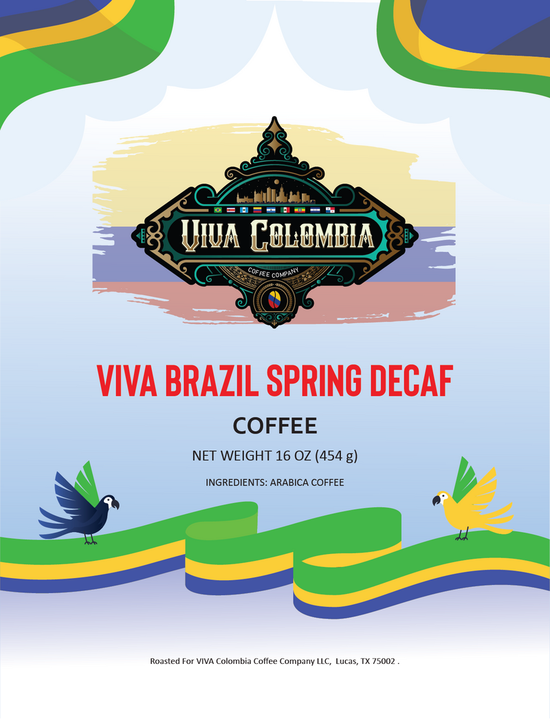 VIVA BRAZIL SPRING DECAF