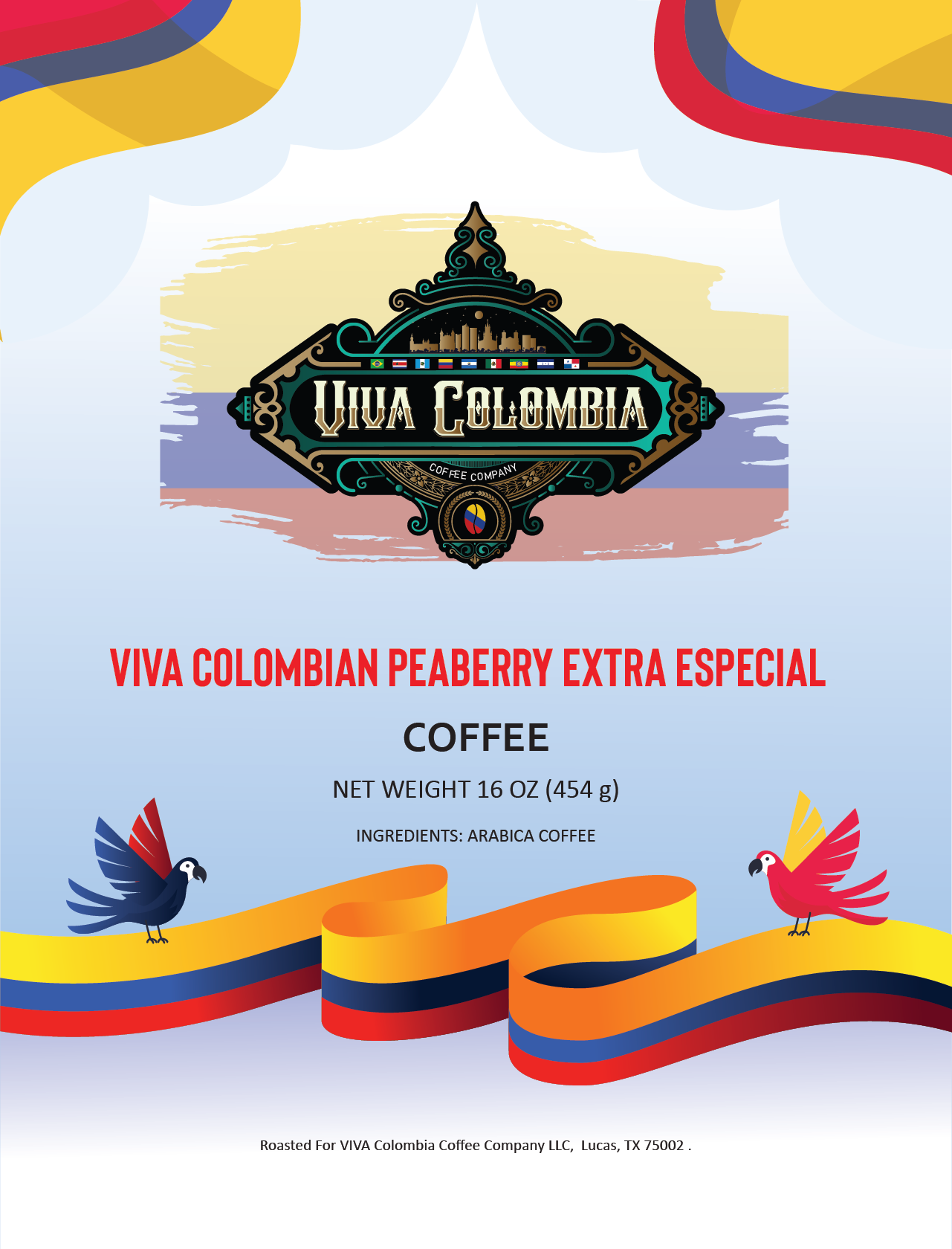 VIVA COLOMBIAN PEABERRY EXTRA ESPECIAL