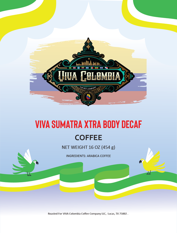 VIVA SUMATRA XTRA BODY DECAF